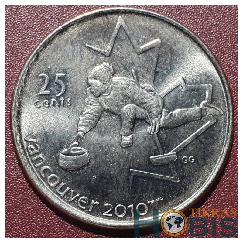 Kanada 25 centai, 2007 Kerlingas KM682