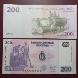 Kongas 200 Franc, 2022 P-99Ba