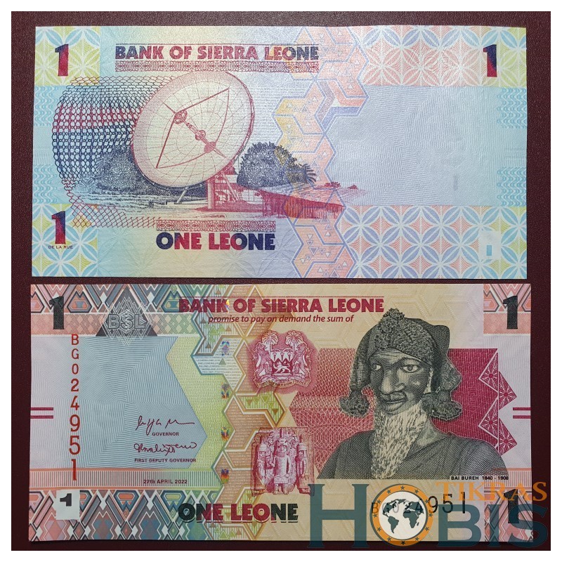 Siera Leonė 1 Leone, 2022 P-34