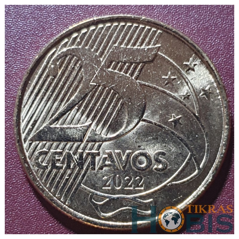 Brazilija 25 sentavai, 2022 KM650
