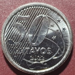 Brazilija 50 sentavų, 2022...