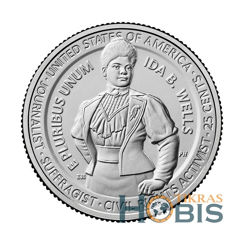 US 25 cents, 2025 Ida Bell Wells UC427