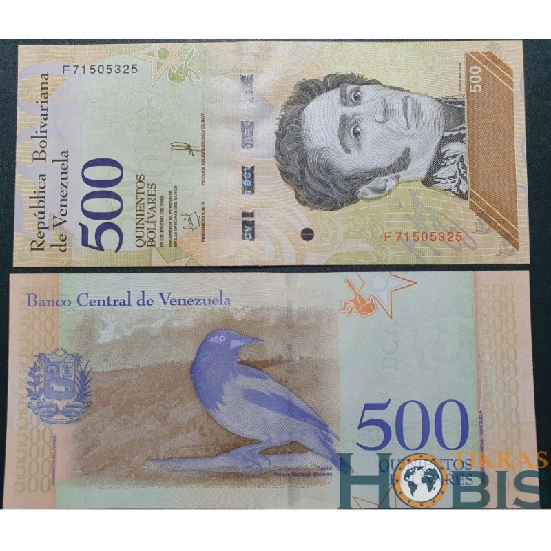 Venesuela 500 bolivarų, 2018 P-108a