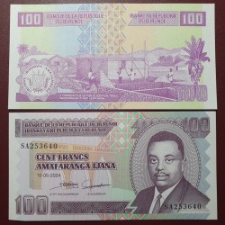 Burundis 100 frankų, 2024...