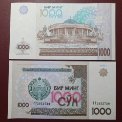 Uzbekistan 1000 satures,...