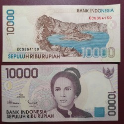Indonesia 10000 rupees,...