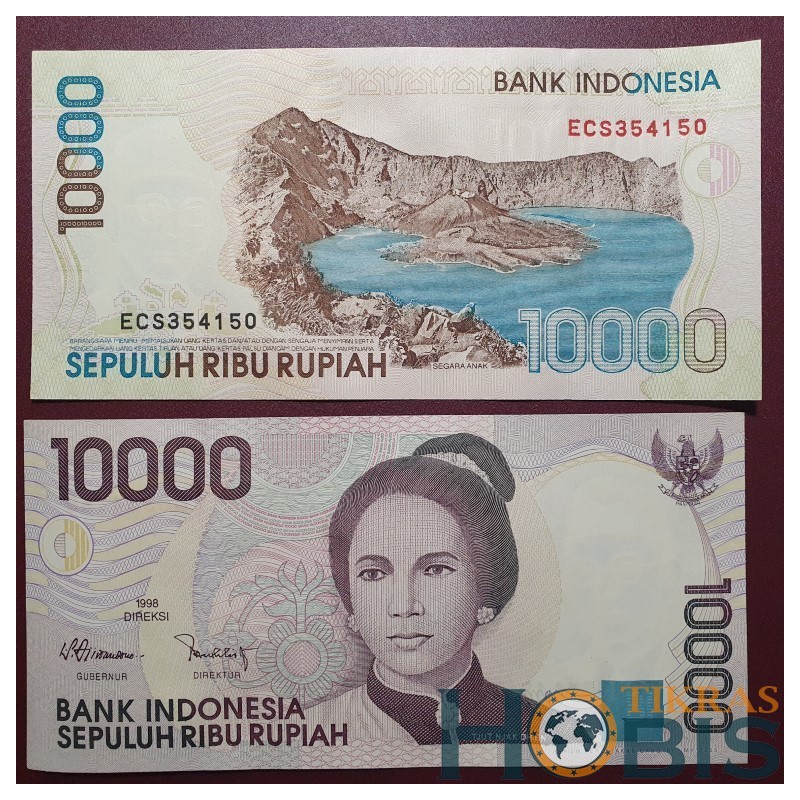 Indonezija 10000 rupijų, 2005 P-137h