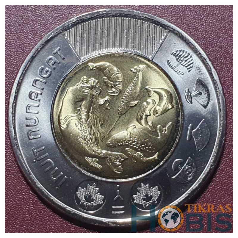 Canada 2 dollars, 2024 Celebrating Inuit Nunangat UC1703