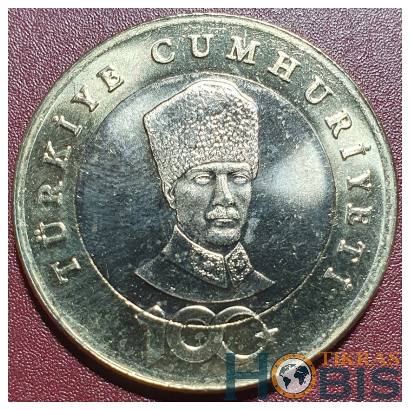 Turkija 5 liros, 2023 Respublikos įkūrimo 100 UC476