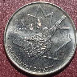 Canada 25 cents, 2008...