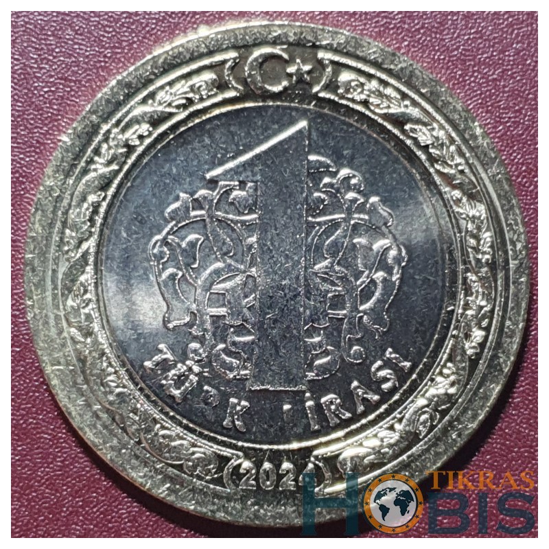 Turkey 1 lira, 2024 UC1