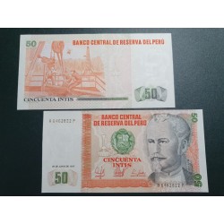 Peru 50 Intis 1987 P-131b