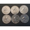 Burundi commemorative 5 francs 6 pcs. set, 2014
