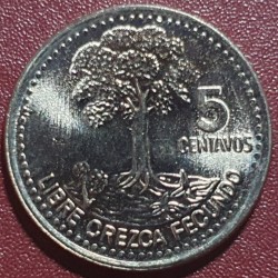Gvatemala 5 sentavai, 2008...