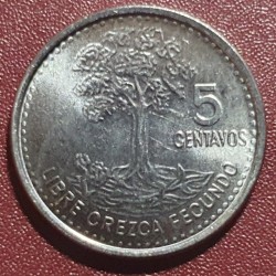 Guatemala 5 centavos, 2010...
