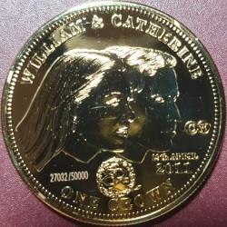 Tristan da Cunha 1 crown,...