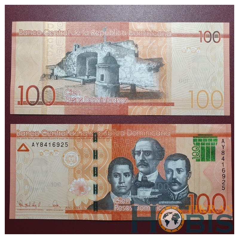 Dominican Republic 100 Pesos, 2023 P-190i