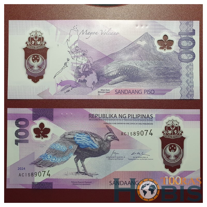 Filipinai 100 Piso, 2024 P-238a