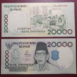 Indonesia 20000 rupees,...