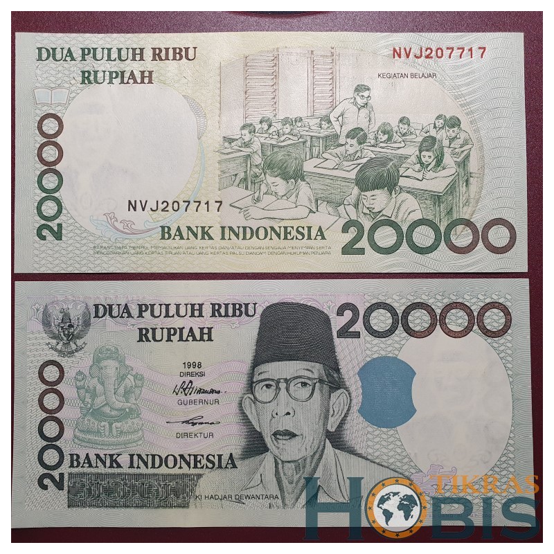 Indonezija 20000 rupijų, 2003 P-138f