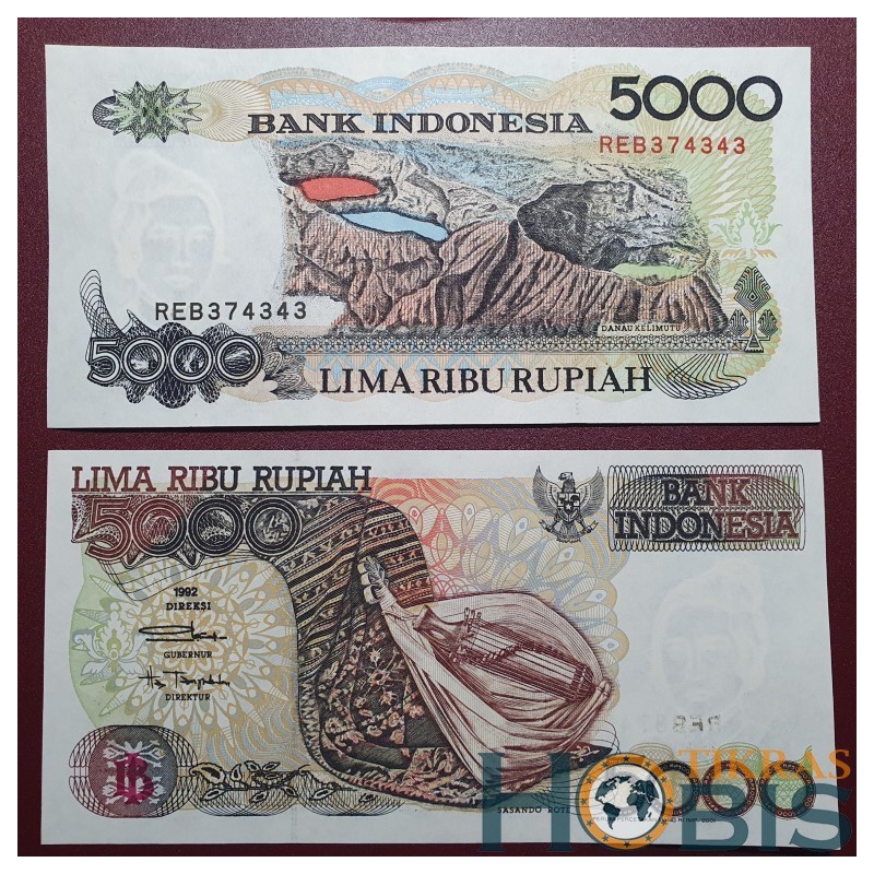 Indonesia 5000 rupiah, 2001 P-130j
