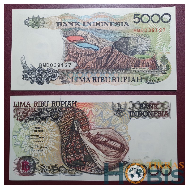 Indonezija 5000 rupijų, 1993 P-130b