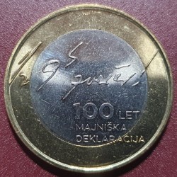 Slovenia 3 euro, 2017 100th...