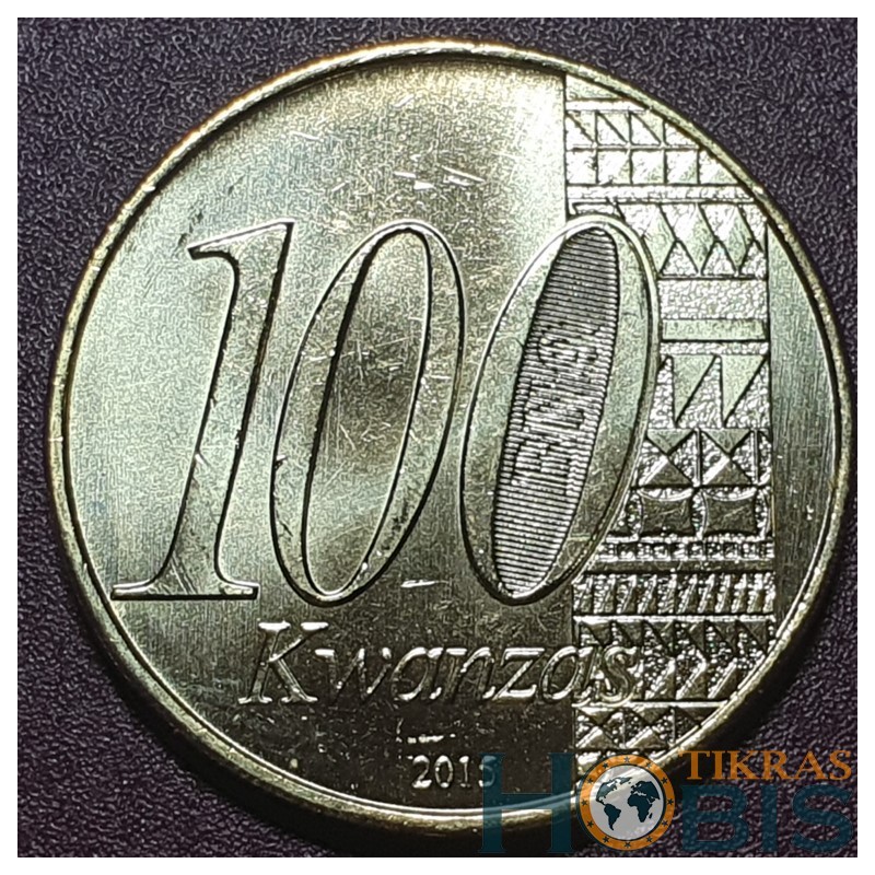 Angola 100 kvanzų, 2015 Nepriklausomybės keturiasdešimtmetis KM113