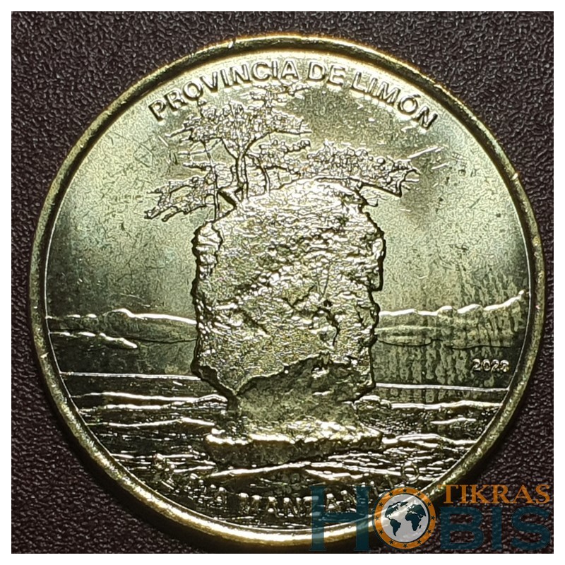 Costa Rica 25 colones, 2023 Limón Province UC2
