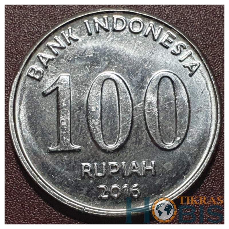Indonesia 100 rupiah, 2016 KM71