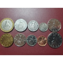 Zimbabvė, 1997-2003 metų, 10 vnt. rinkinys