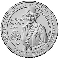 US 25 cents, 2025 Juliette...