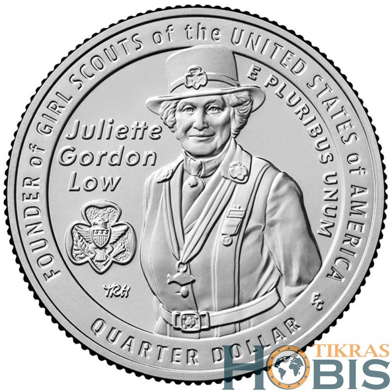 JAV 25 centai, 2025 Juliette Gordon Low UC428