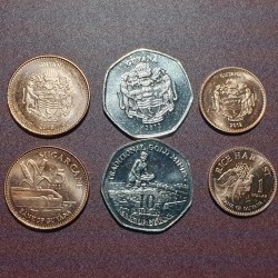 Guyana dollars 3 pcs. set,...