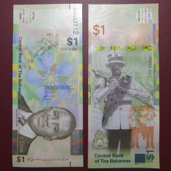 Bahamos 1 Dollar, 2024 P-77b