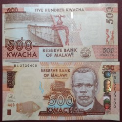 Malawi 500 kwachas, 2017 P-66b