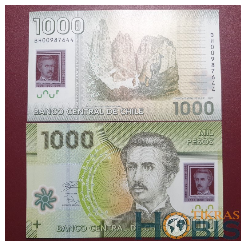 Chile 1000 Pesos, 2020 P-161j
