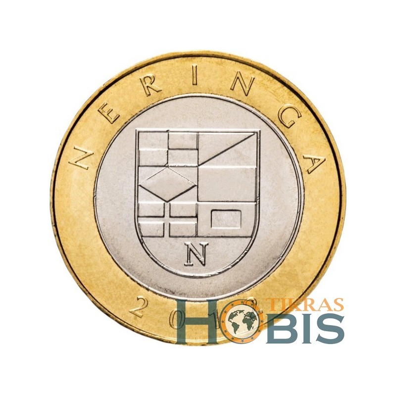 Lithuania 2 litas, 2012 Lithuanian resorts - Neringa KM185.1