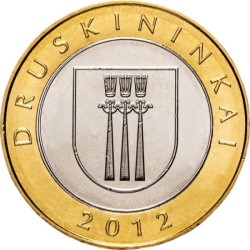 Lietuva 2 litai, 2012...