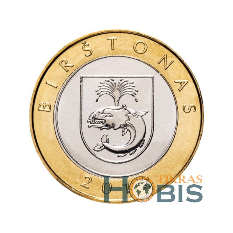 Lietuva 2 litai, 2012 Lietuvos kurortai - Birštonas KM183.1
