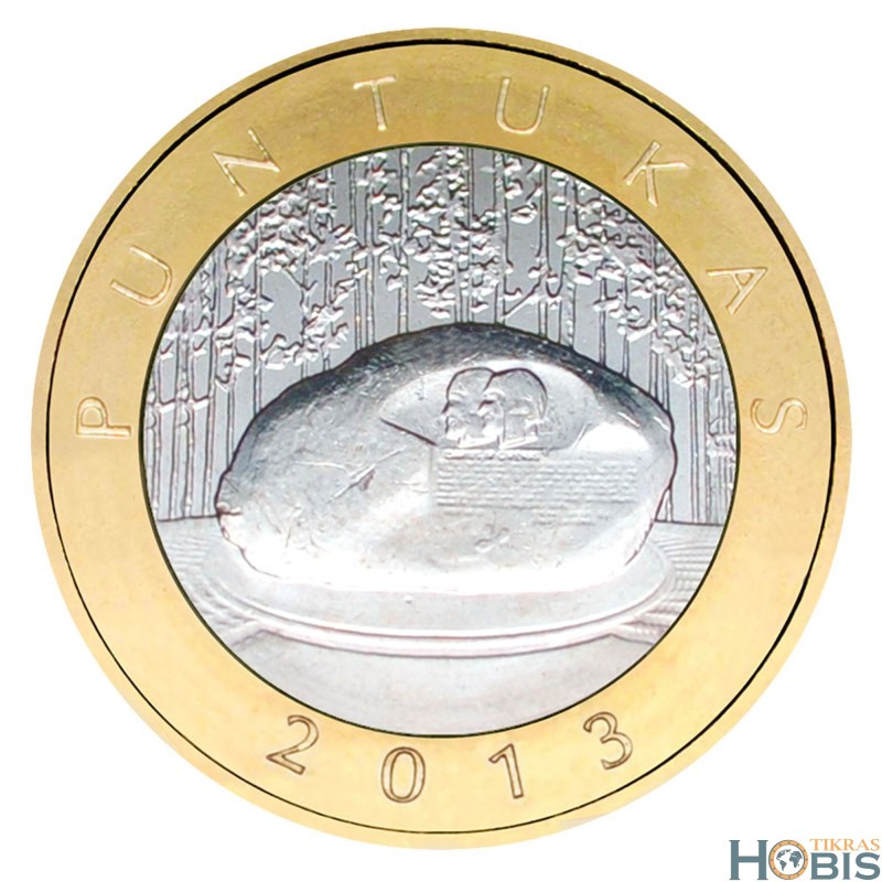 Lietuva 2 litai, 2013 Puntukas KM189