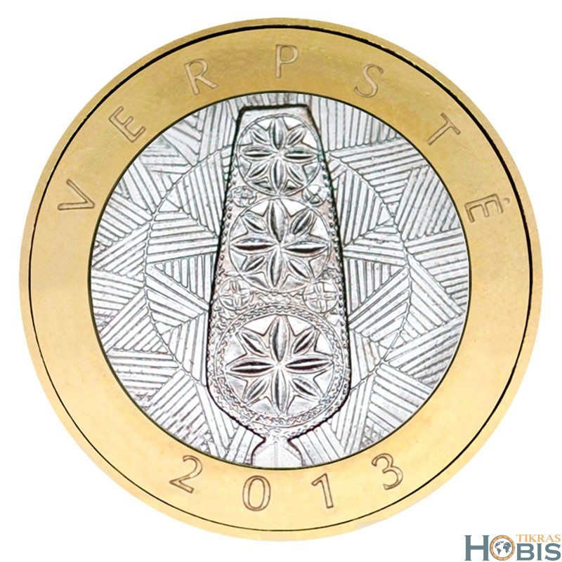 Lithuania 2 litas, 2013 Distaff KM187