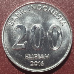 Indonezija 200 rupijų, 2016...