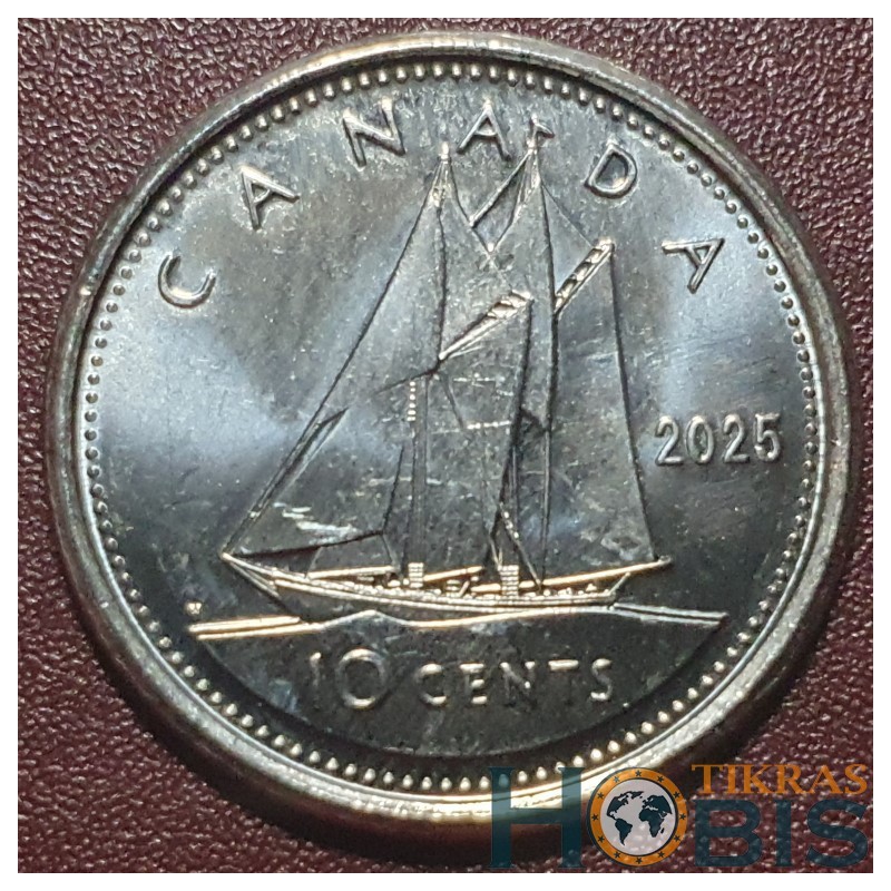 Kanada 10 centų, 2023-2025 UC10