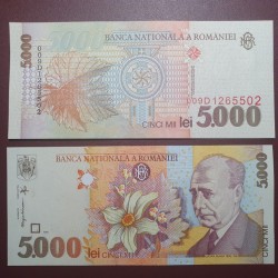 Romania 5000 LEI, 1998 P-107b