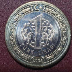 Turkey 1 lira, 2025 UC1