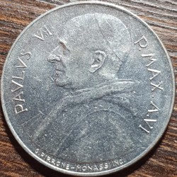Vatican City 100 lire, 1968 KM106