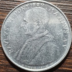 Vatican City 100 lire, 1967 KM98