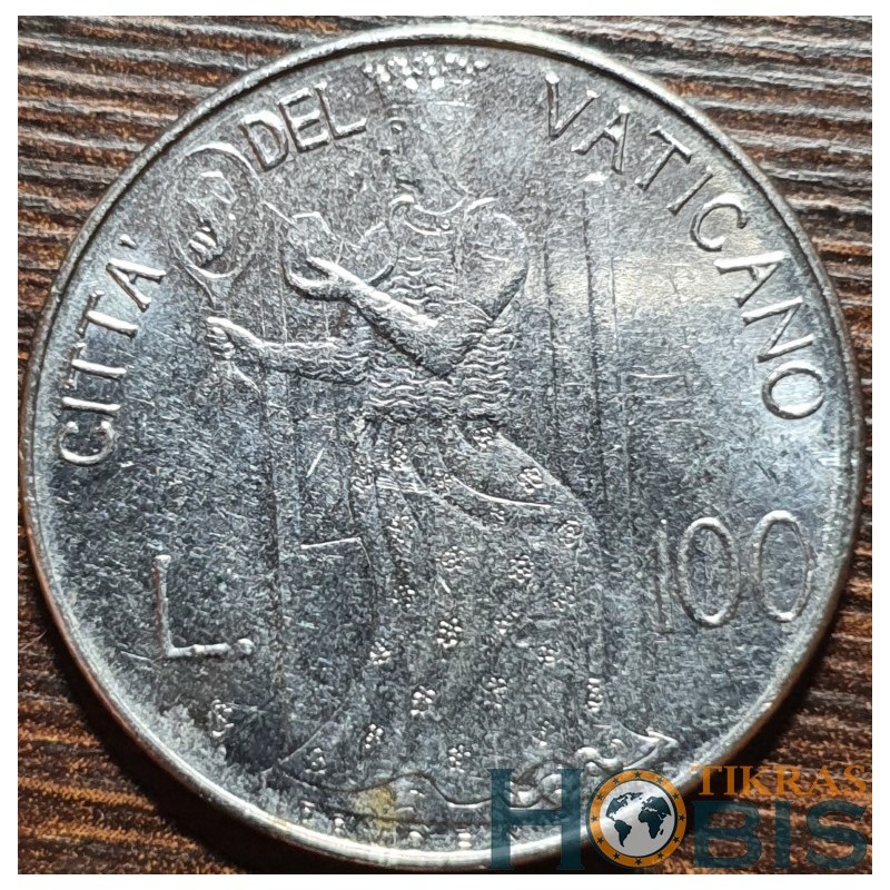 Vatican City 100 lire, 1979-1980 KM146