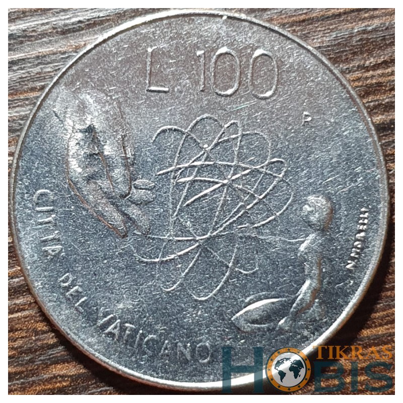 Vatikanas 100 lirų, 1983 KM173